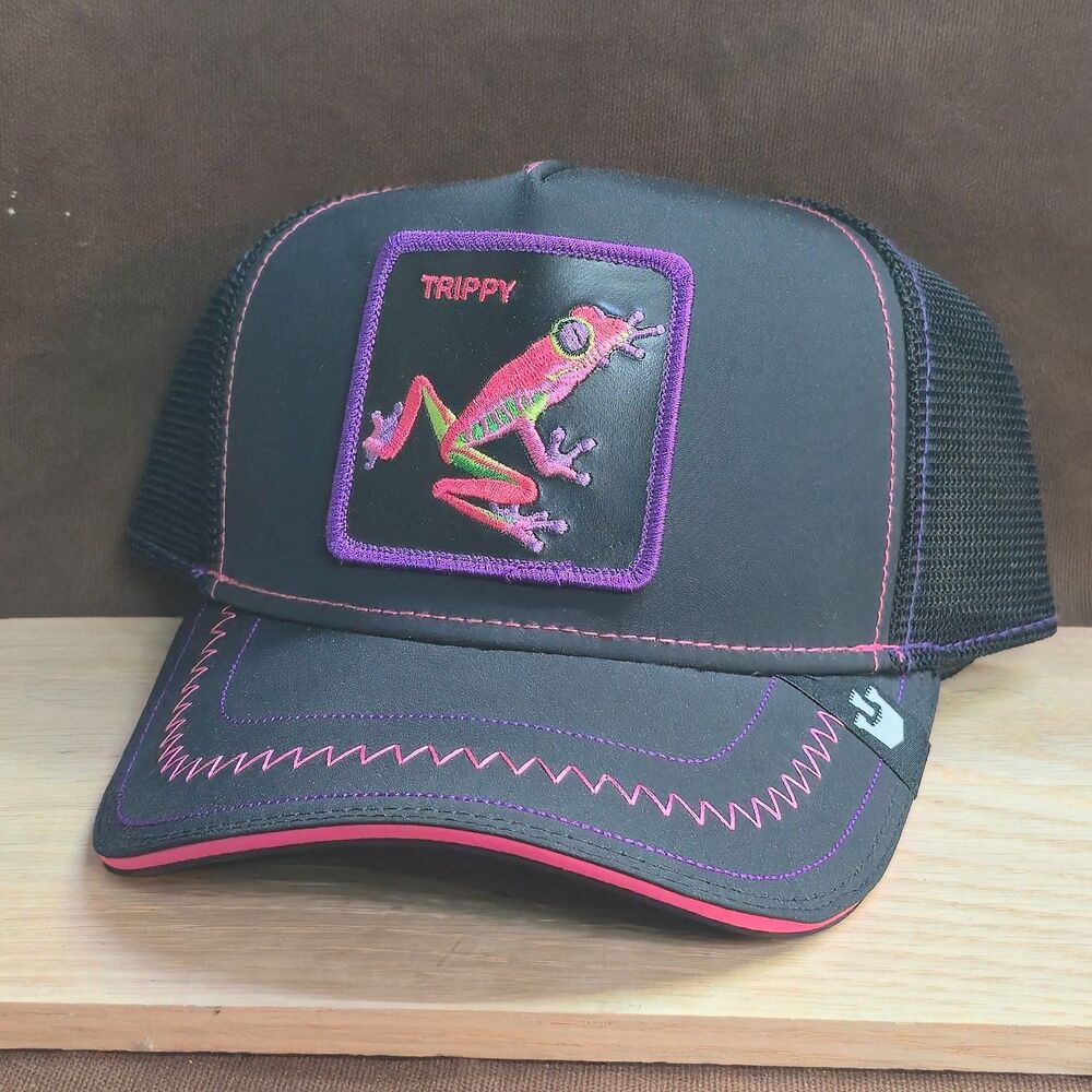 Goorin Bros The Farm Trippy Frog This Is The Drip Trucker Hat